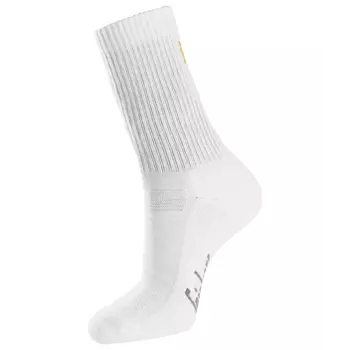 Snickers 3-pack socks, White