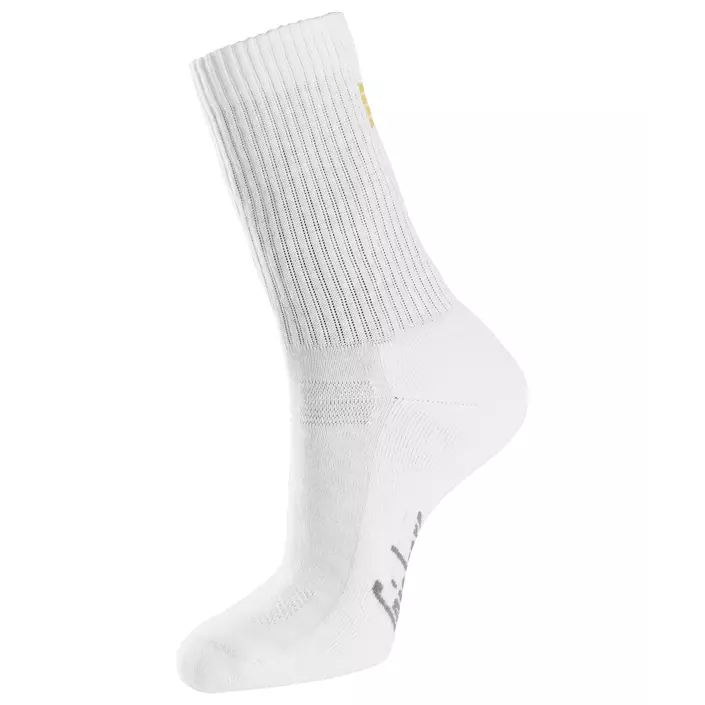 Snickers 3-pack socks, White, large image number 0