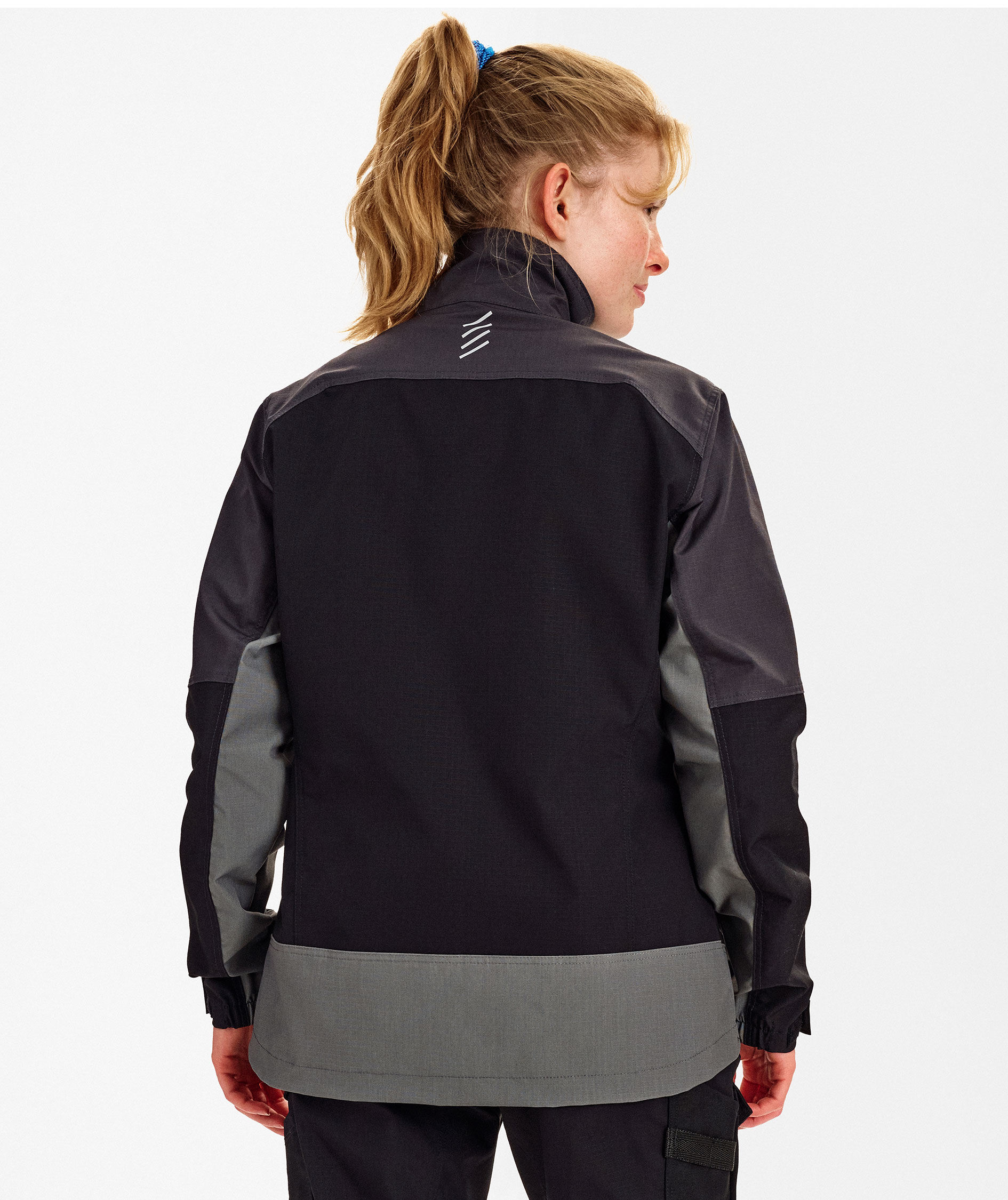 Engel Entire arbetsjacka dam, Black/Anthracite Grey, large image number 4