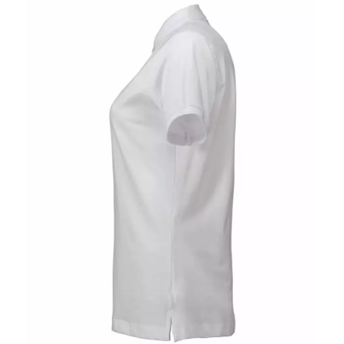 ID Damen Poloshirt mit Stretch, Weiß, large image number 2