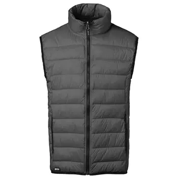 South West Ames quilted ﻿vest, Graphite