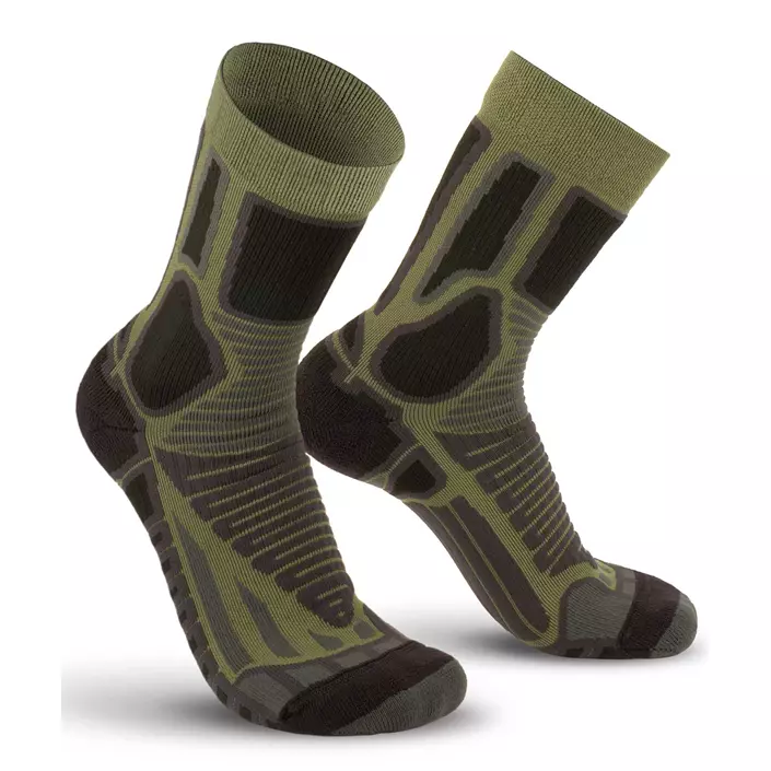 Worik Sport Pro socks, Army Green, large image number 0