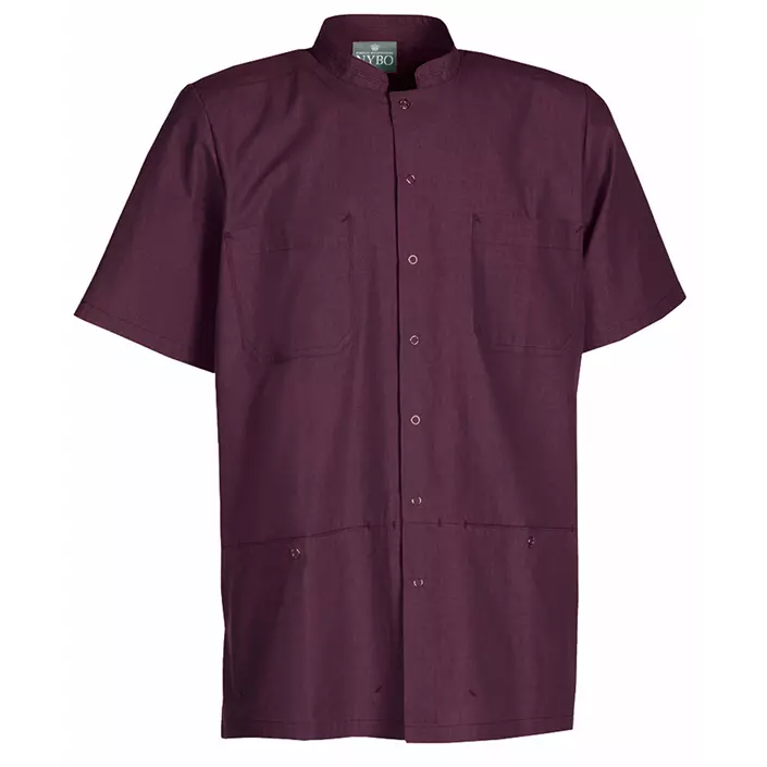 Nybo Workwear Nature short-sleeved shirt, Bordeaux, large image number 0