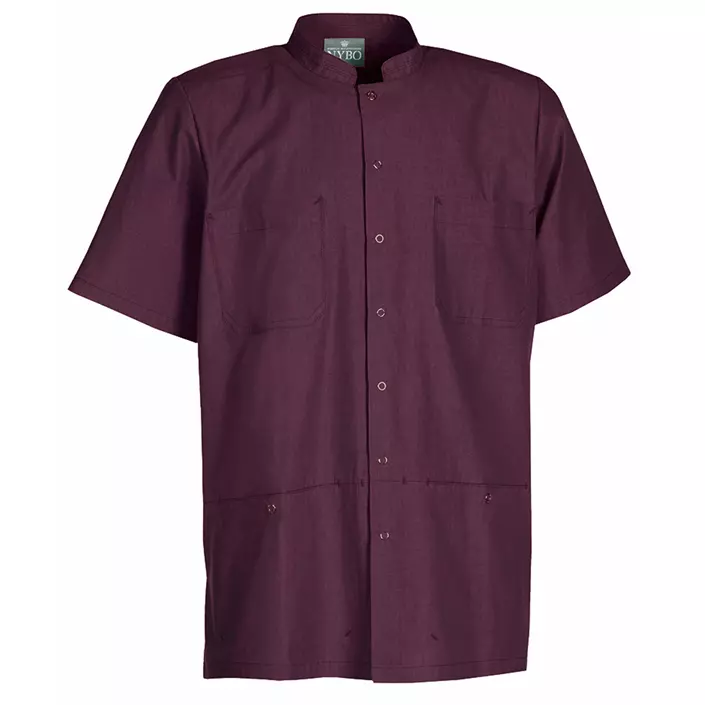 Nybo Workwear Nature short-sleeved shirt, Bordeaux, large image number 0