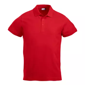 Clique Classic Lincoln childrens polo shirt, Red
