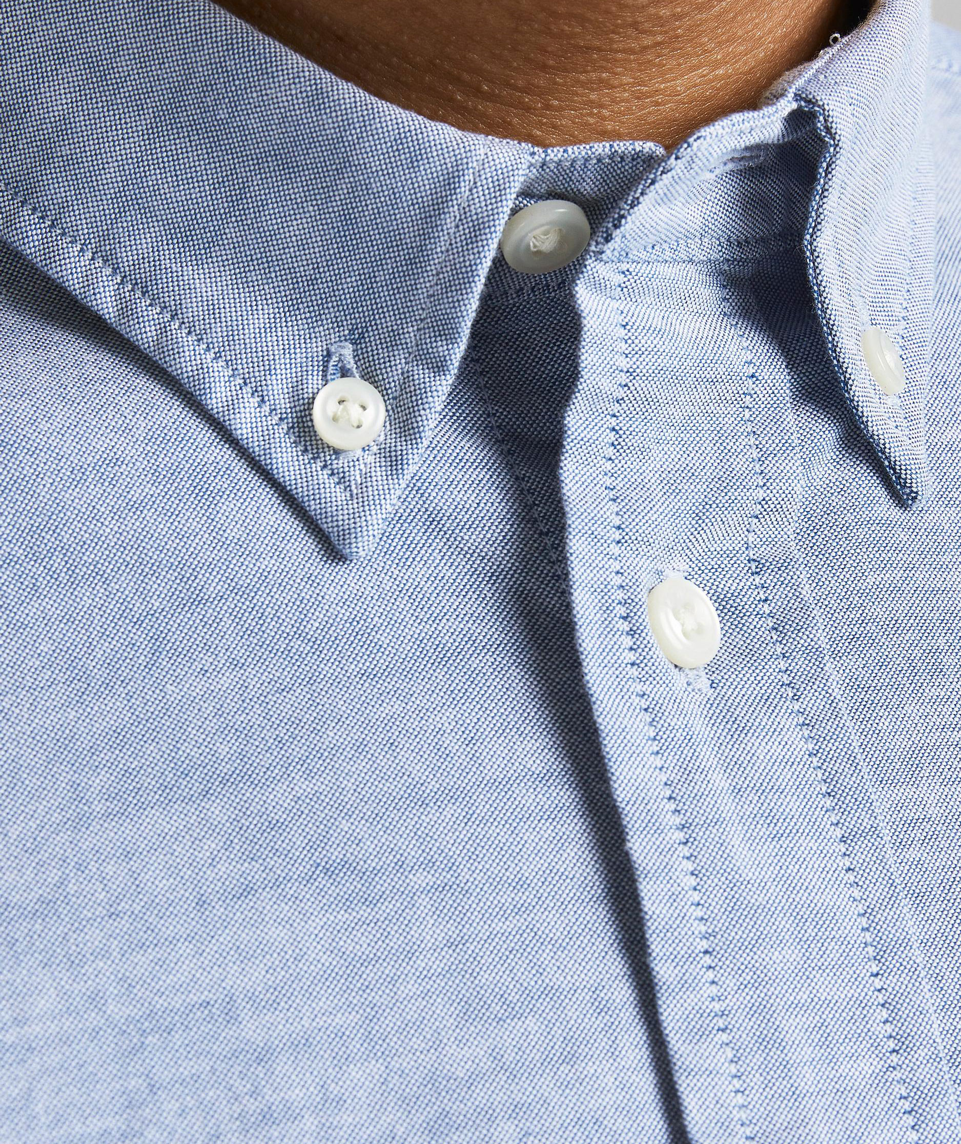 Jack & Jones Premium JPRBROOK Slim fit Oxford skjorte, Cashmere Blue, large image number 5