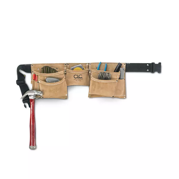 CLC Work Gear 70X3 leather tool belt, Sand/Black, Sand/Black, large image number 1