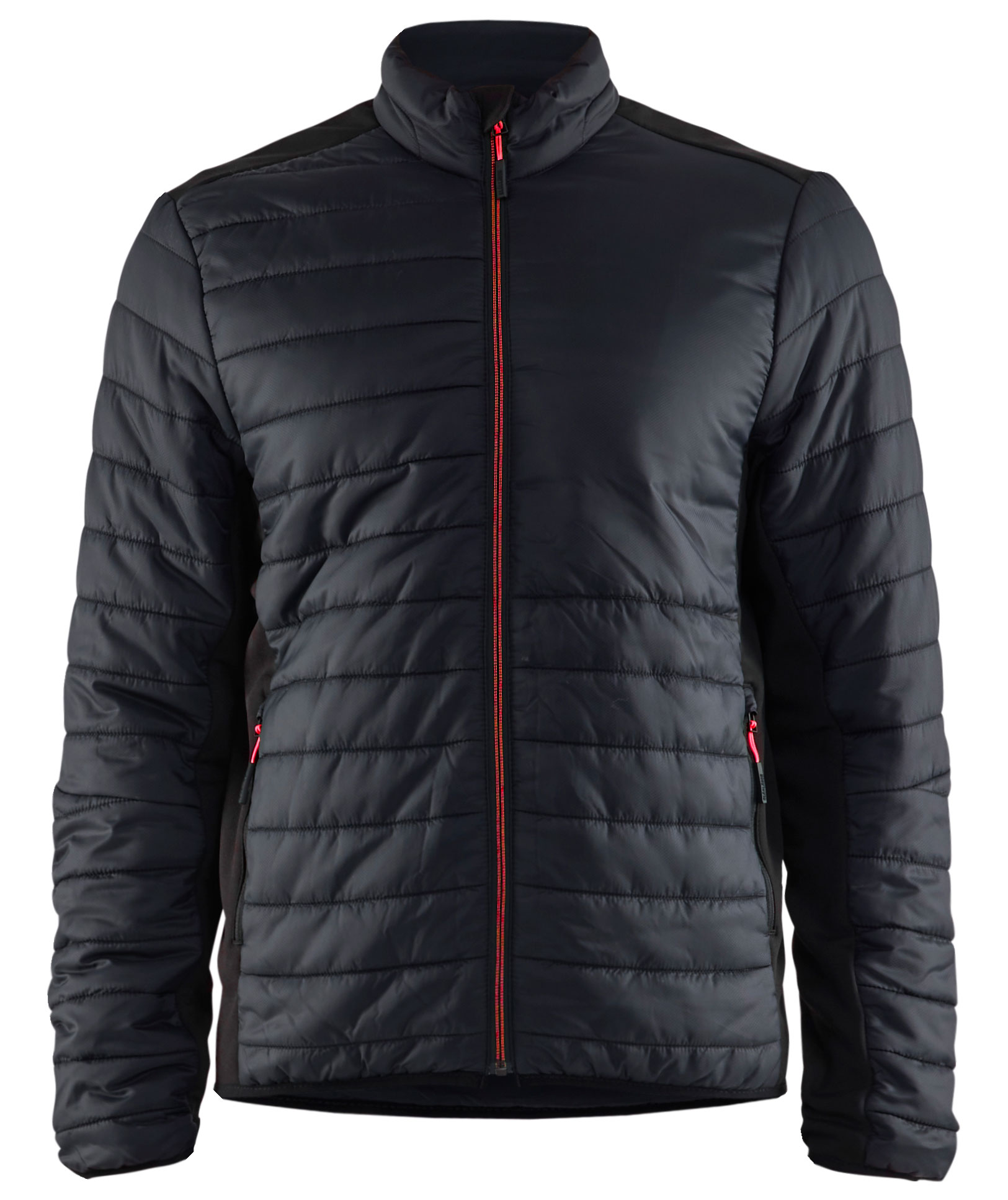 Bl&aring;kl&auml;der vatteret jakke, Sort/R&oslash;d, Sort/R&oslash;d, swatch