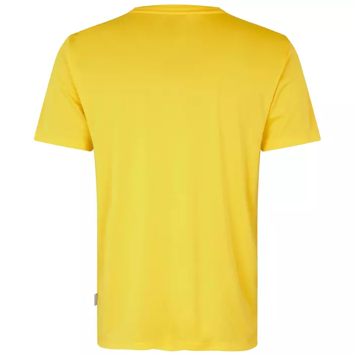 GEYSER Essential interlock T-shirt, Gul, large image number 1