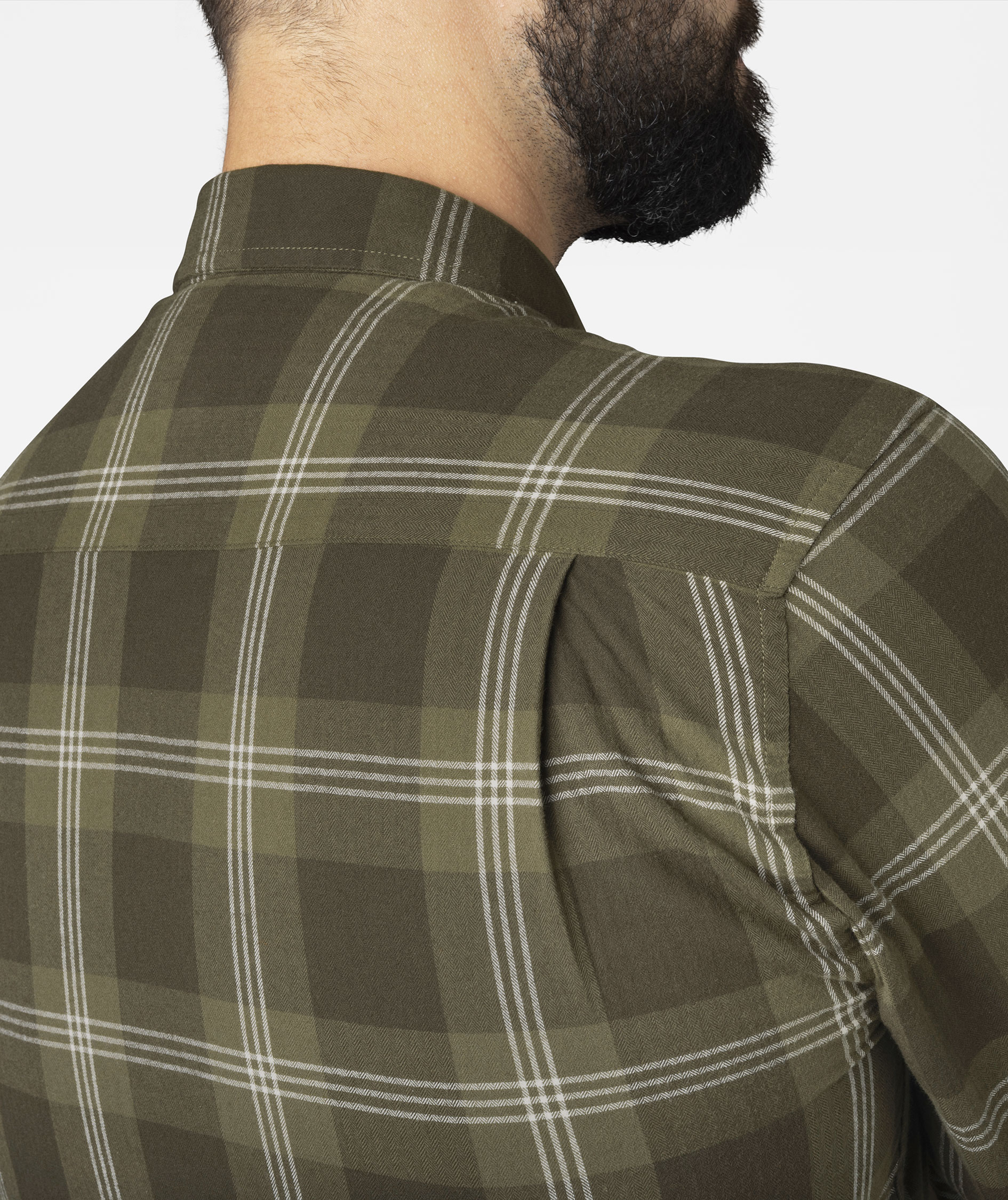 Seeland Highseat lumberjack shirt, Pine green check, large image number 3