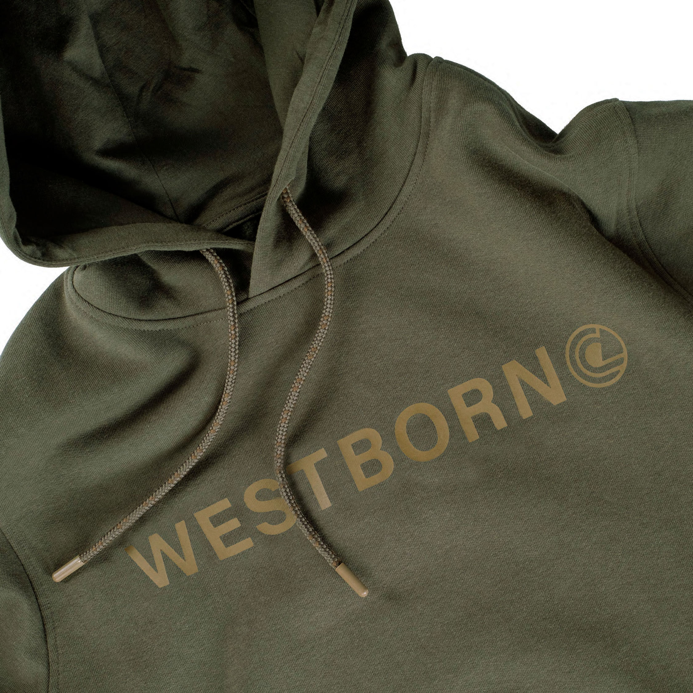 Westborn Logo hoodie, Dark Olive, large image number 4