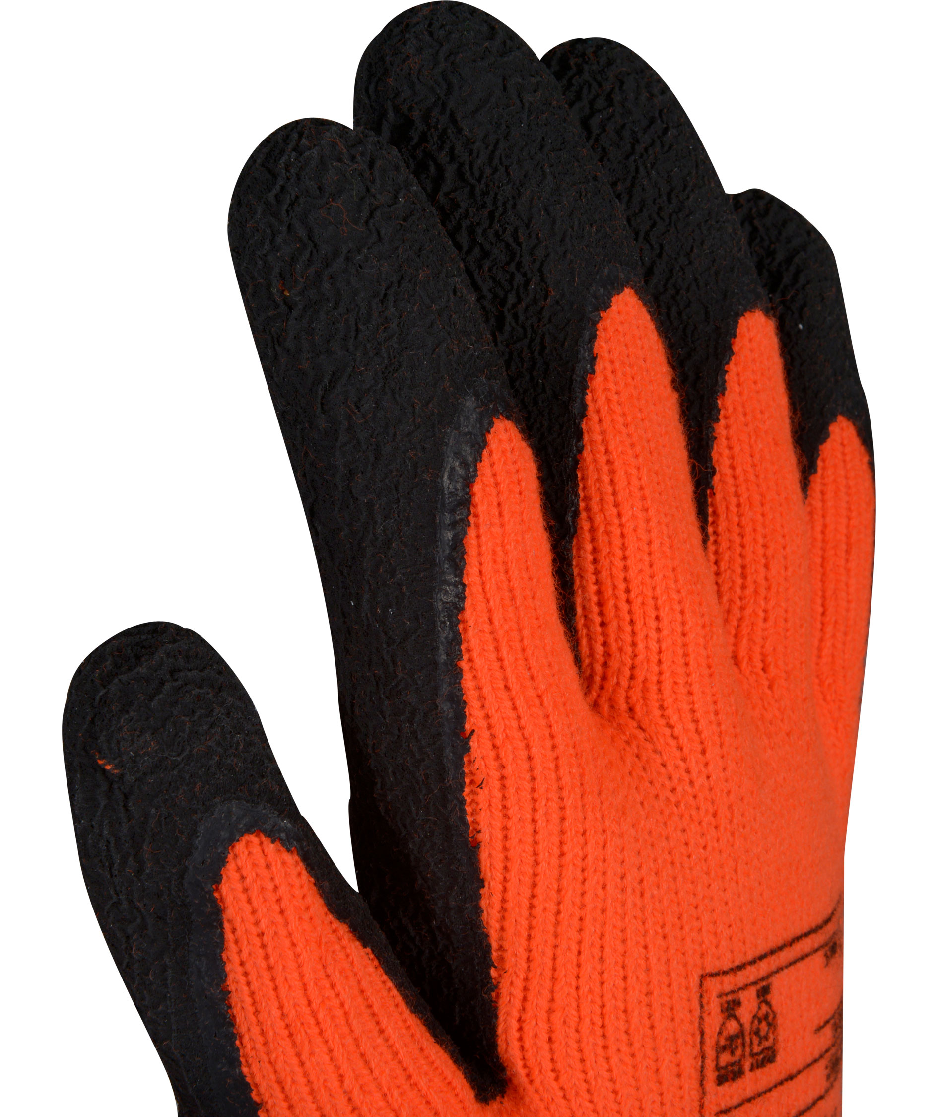 OX-ON InSafe Arctic arbetshandskar, Svart/Orange, large image number 3