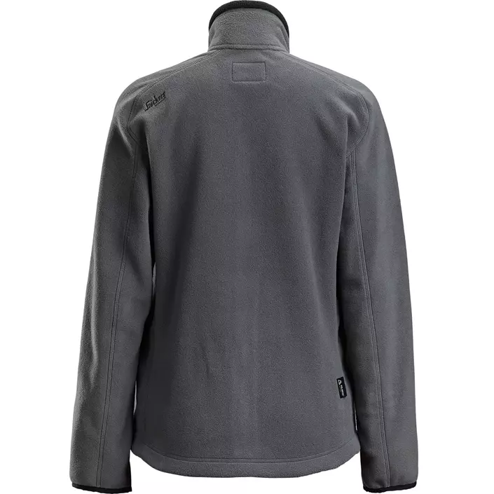 Snickers AllroundWork women's fleece jacket 8027, Steel Grey/Black, large image number 1
