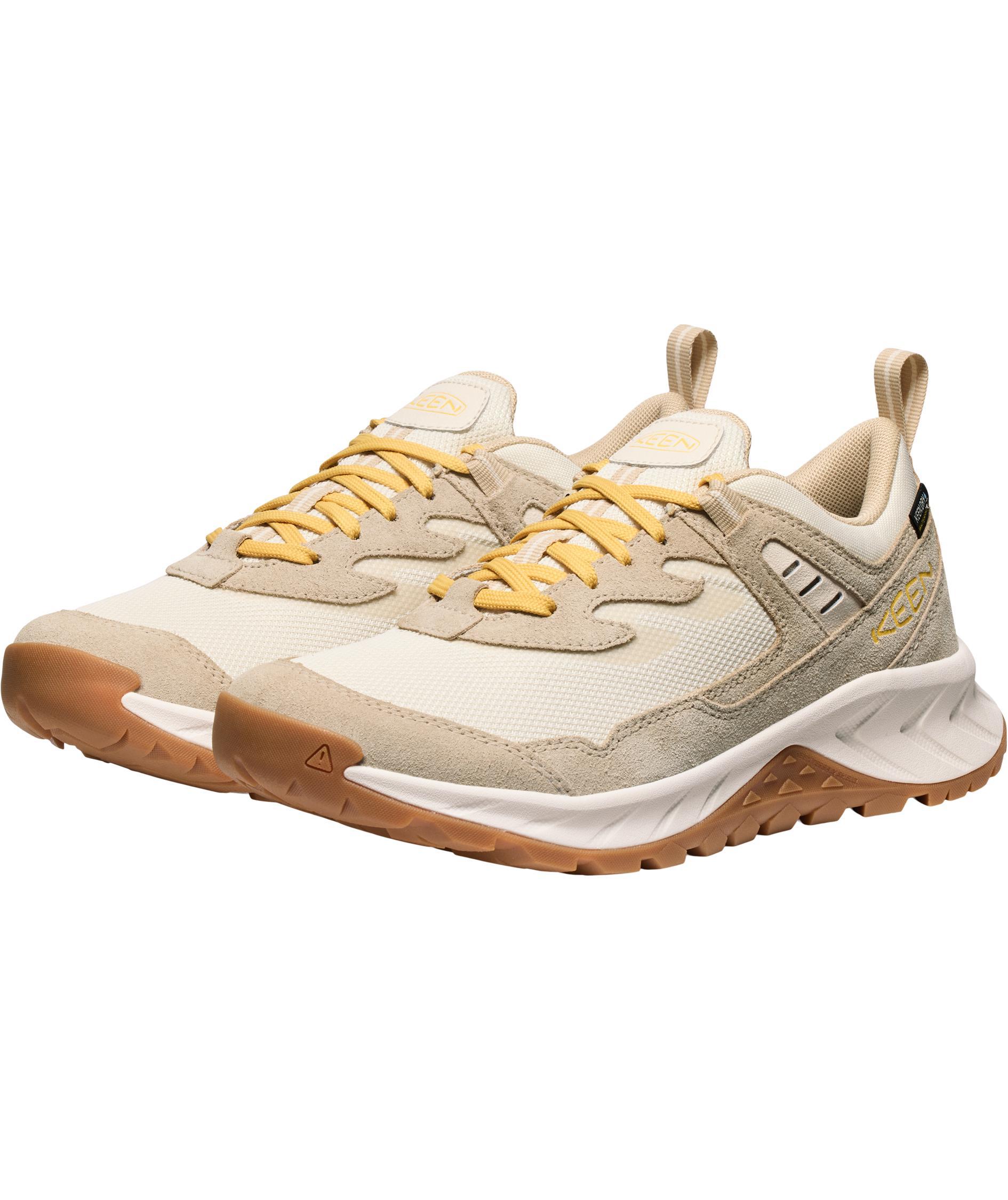 Keen Hightrail WP women's hiking shoes, Birch/daffodil, large image number 4