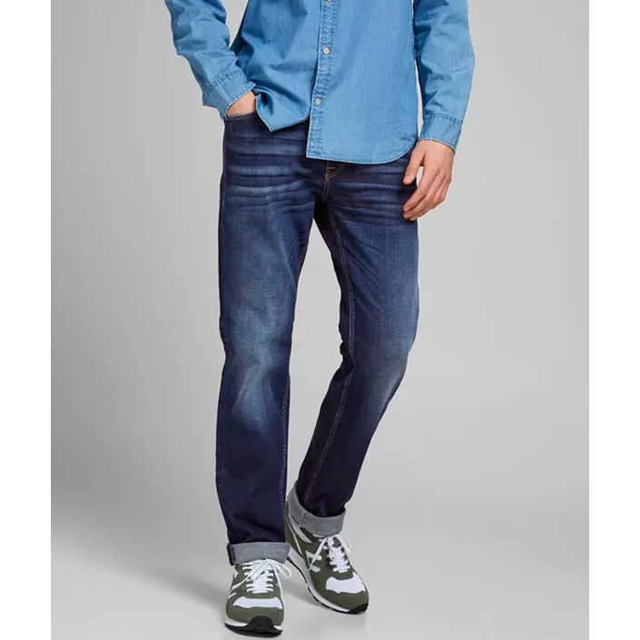 Jack & Jones JJICLARK JOS 278 jeans, Blue Denim, large image number 1