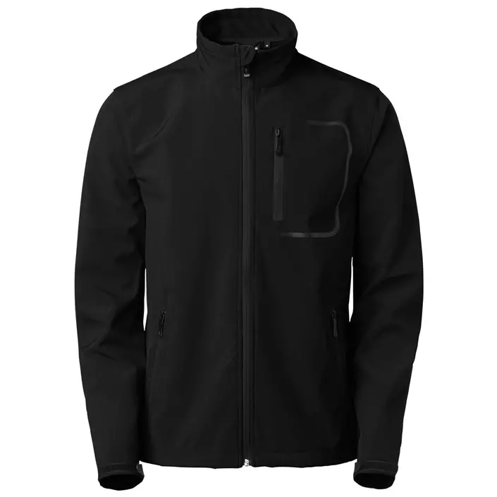 South West Atlantic softshell jacket, Black, large image number 0