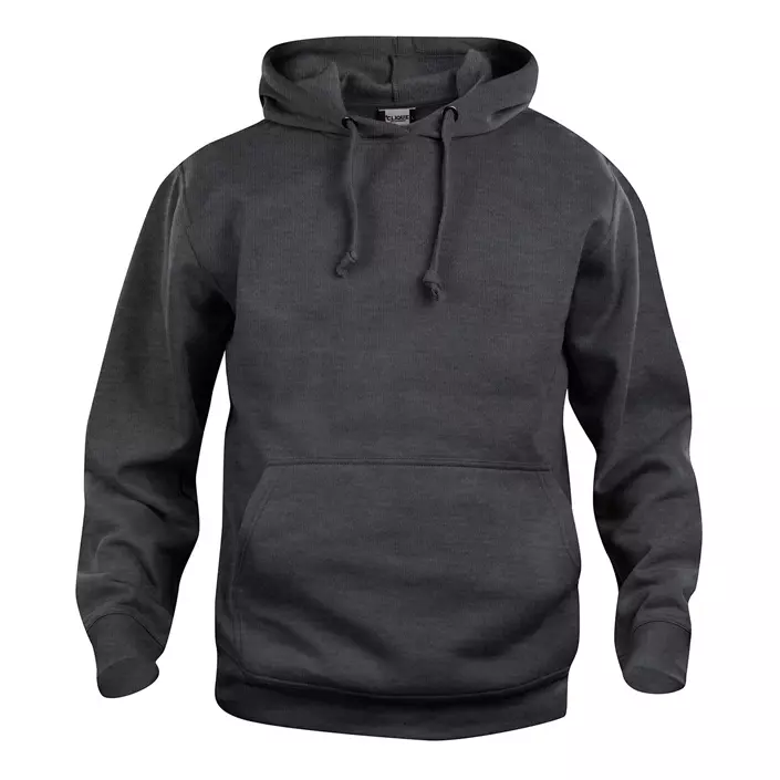 Clique Basic hoodie, Antracit Melange, large image number 0