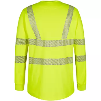 Engel Safety långärmad T-shirt, Varsel Gul