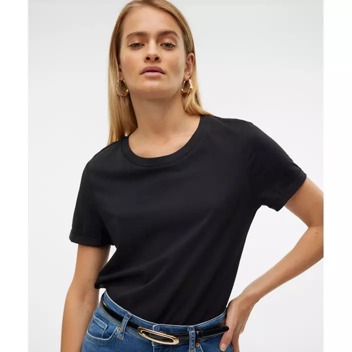 Vero Moda VMPAULA T-shirt, Black, large image number 1
