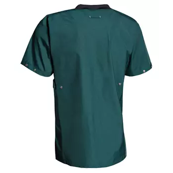 Nybo Workwear Sporty kortärmad skjorta, Mörkgrön