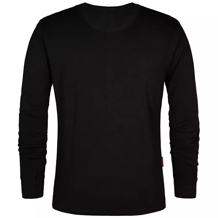 Engel Extend long-sleeved Grandad  T-shirt, Black, large image number 1