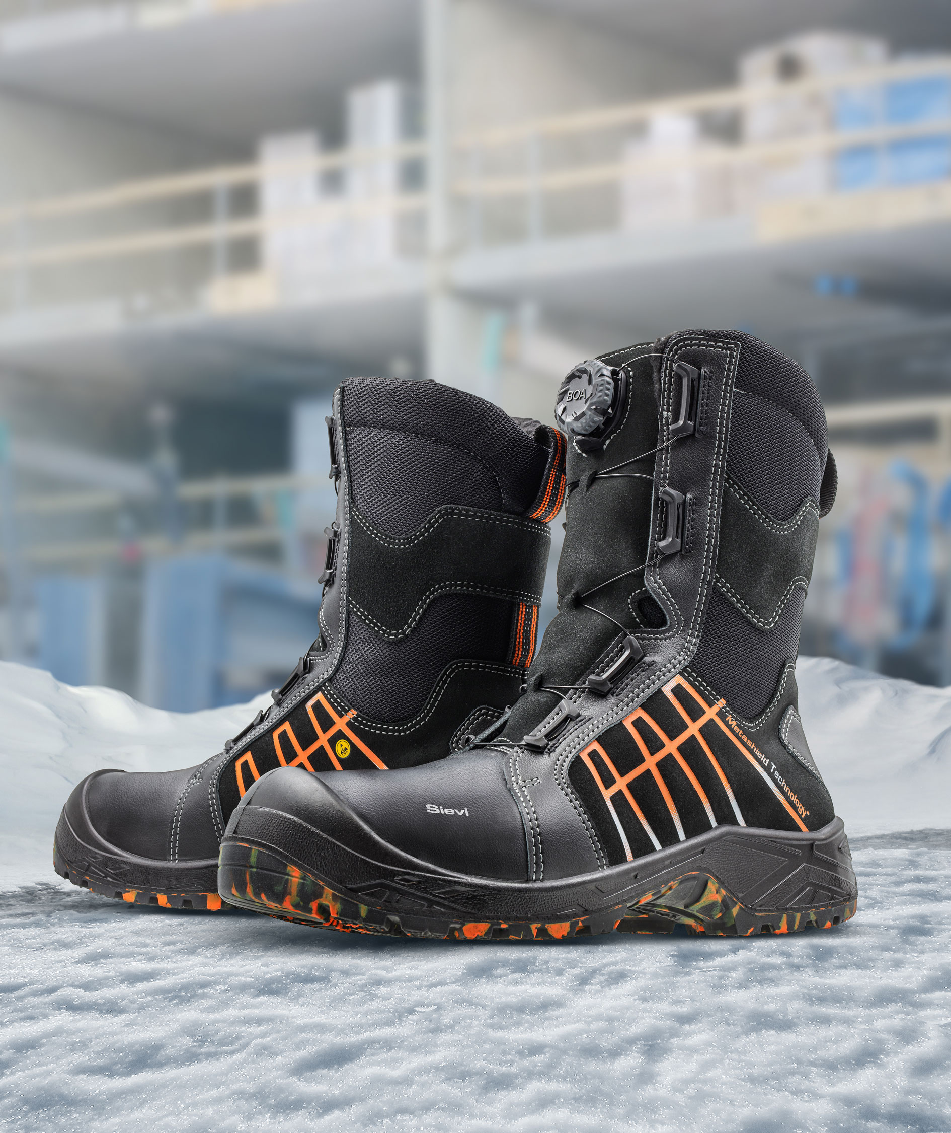 Sievi MGuard RollerW XL winter safety boots S3 HRO