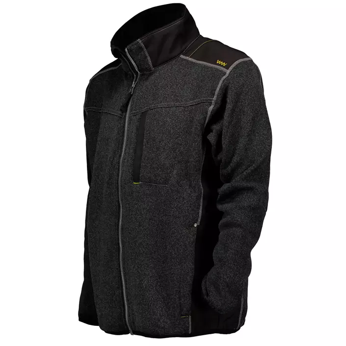 Workzone Tech Zone knitted jacket, Black, large image number 2