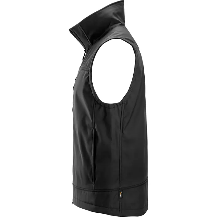 Snickers AllroundWork softshellväst 4506, Black/Black, large image number 3