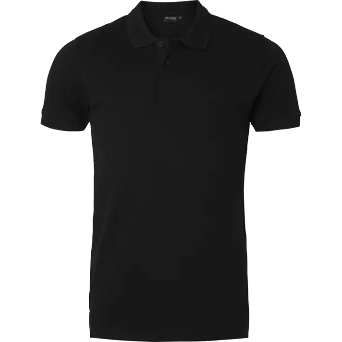 Top Swede polo shirt 201, Black, large image number 0