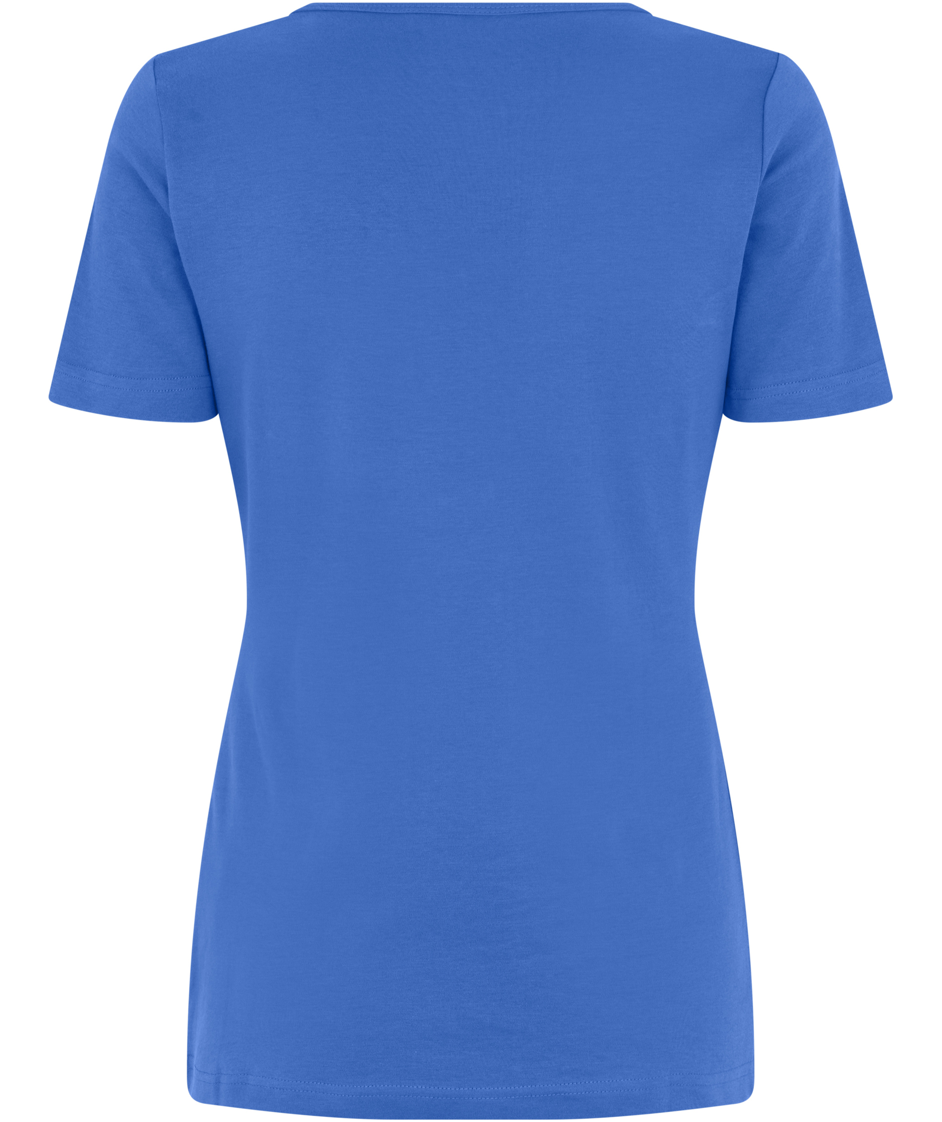 ID Interlock T-shirt dam, Azure