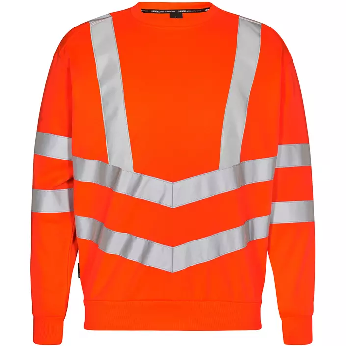 Engel Safety sweatshirt, Varsel Orange, large image number 0