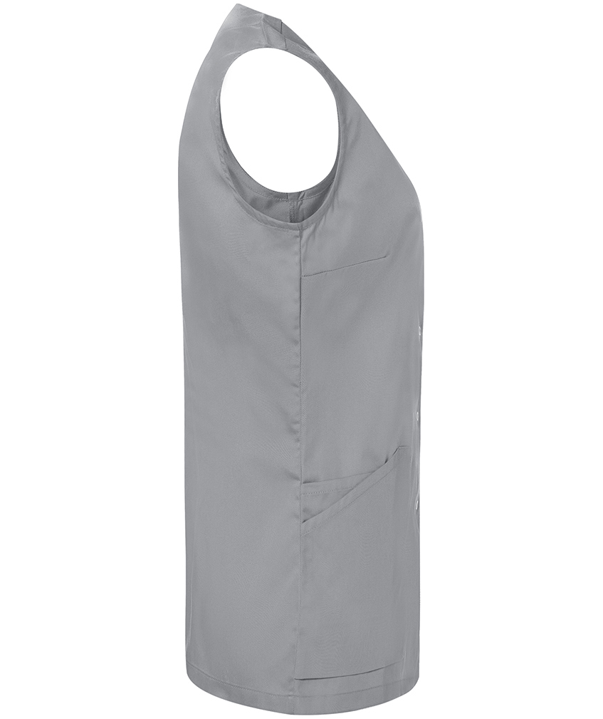 Karlowsky Essential &aelig;rmel&oslash;s dame tunika, Platinum grey, large image number 3