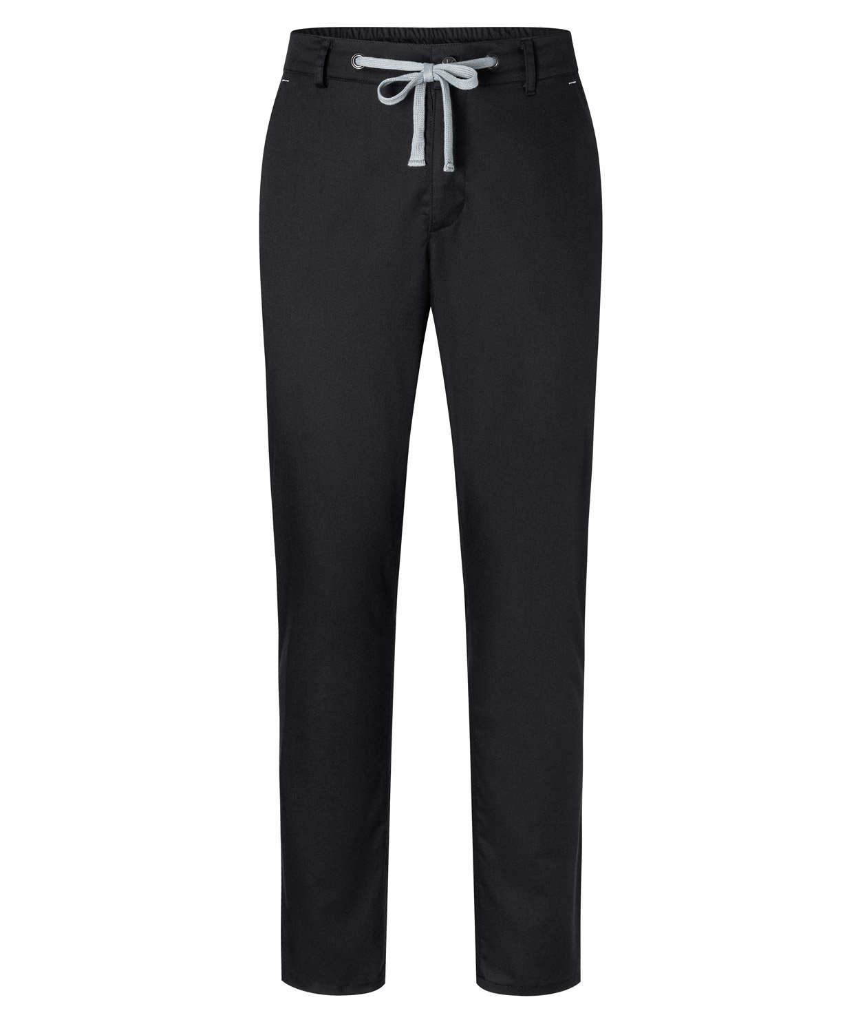 Karlowsky chino byxa med stretch, Svart