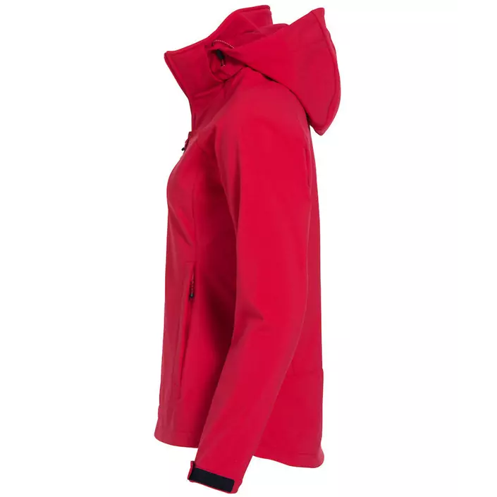 Clique Milford women's softshell jacket, Red, large image number 2
