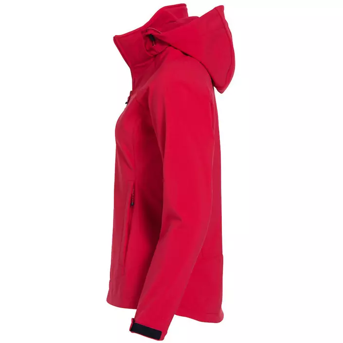 Clique Milford women's softshell jacket, Red, large image number 2