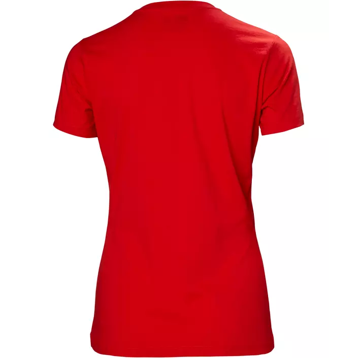 Helly Hansen Classic dame T-shirt, Alert red, large image number 2