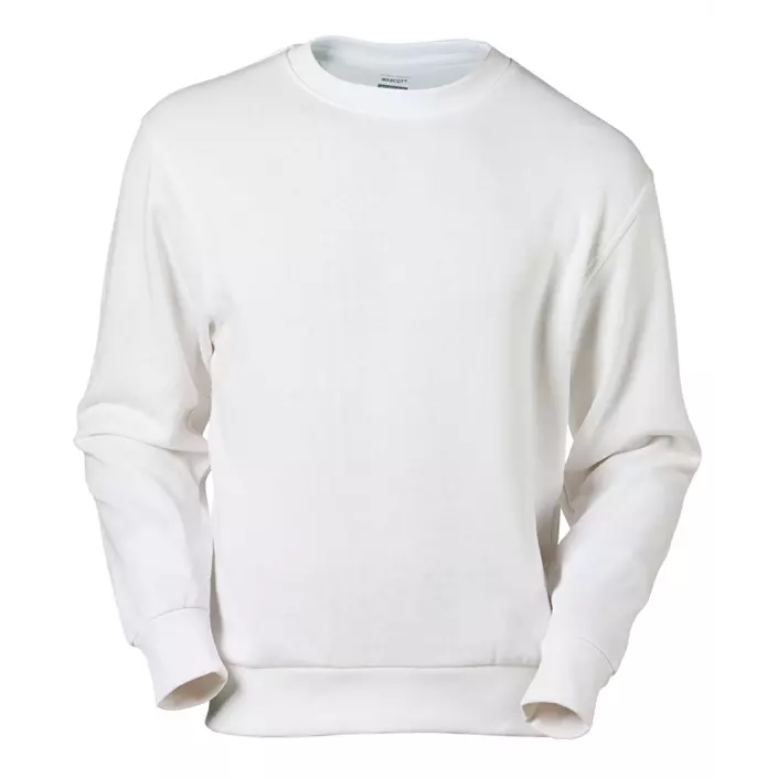 Mascot Crossover Carvin sweatshirt, Hvit, large image number 0