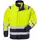 Fristads Flamestat softshell jacket 4016, Hi-Vis yellow/marine, Hi-Vis yellow/marine, swatch