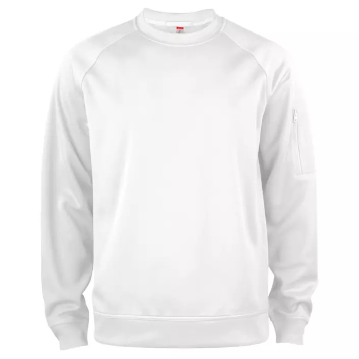 Clique Basic Active  sweatshirt, Vit, large image number 0