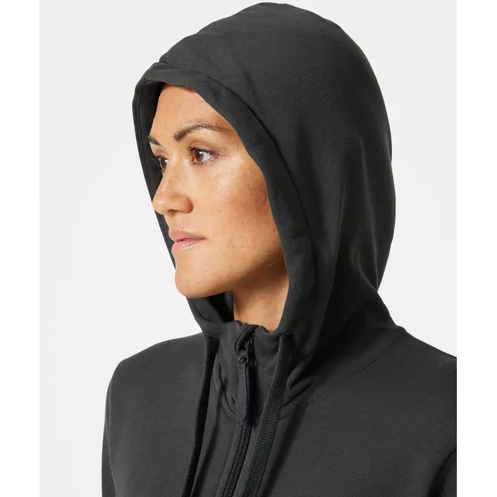 Helly Hansen Classic hoodie med dragkedja dam, Dark Grey, large image number 4