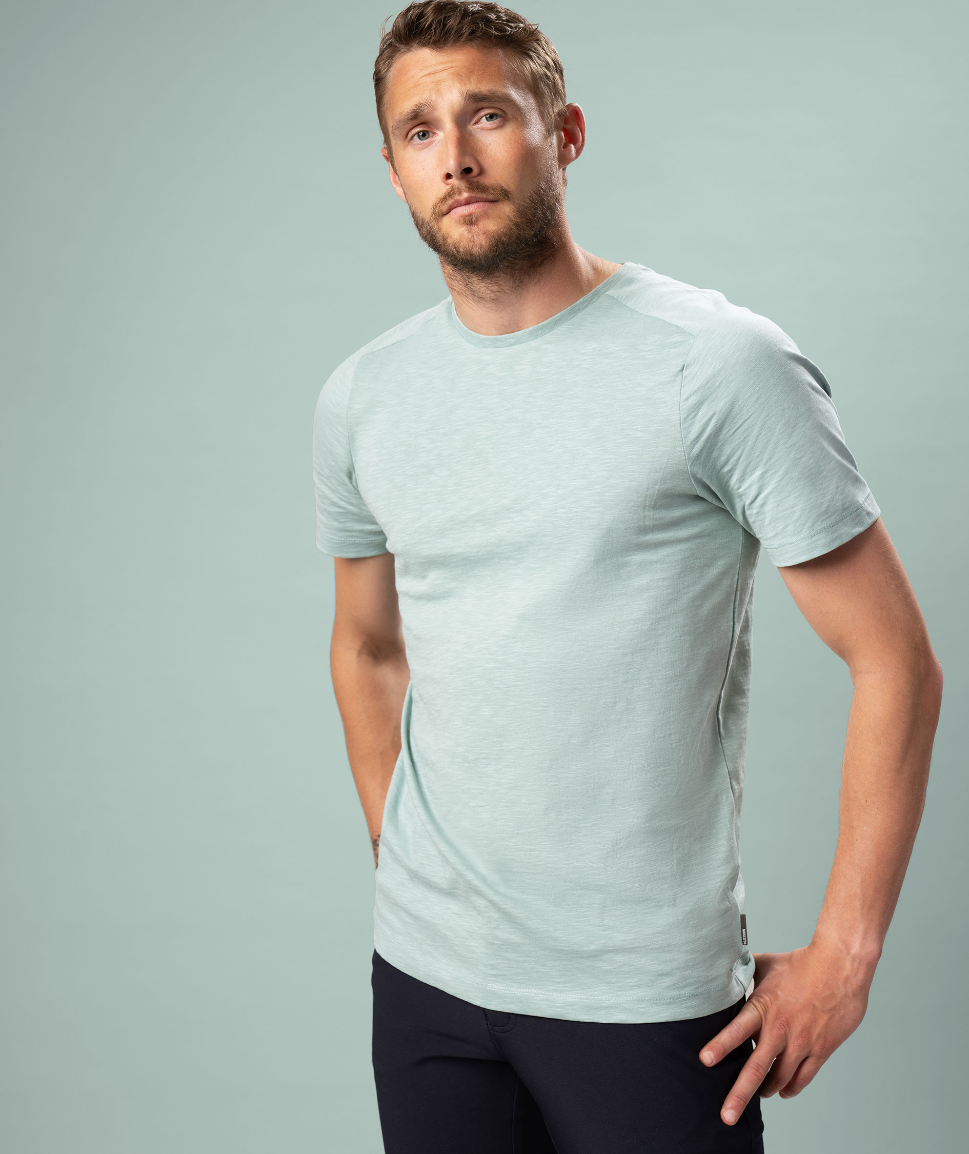 Mascot Customized T-shirt, St&oslash;vet gr&oslash;n