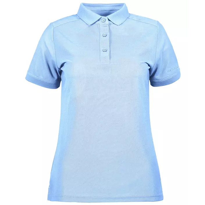 GEYSER women's functional polo shirt, Light Blue, large image number 0