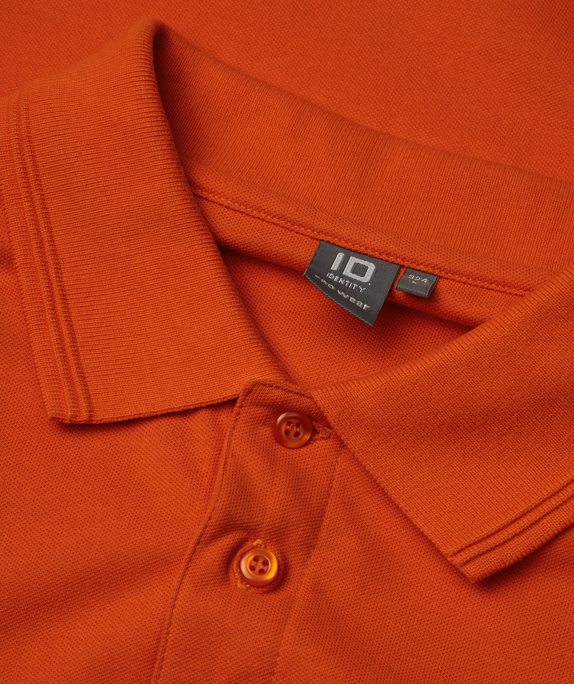 ID PRO Wear Polo shirt, Orange, large image number 3