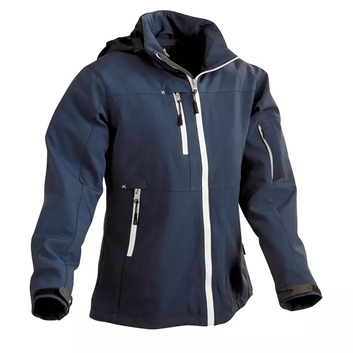 Matterhorn Middlemore softshelljacka dam, Navy, large image number 0