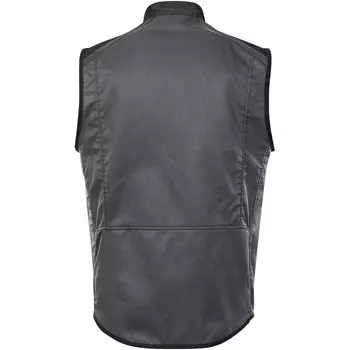 Fristads work vest 5555 STFP, Grey/Black