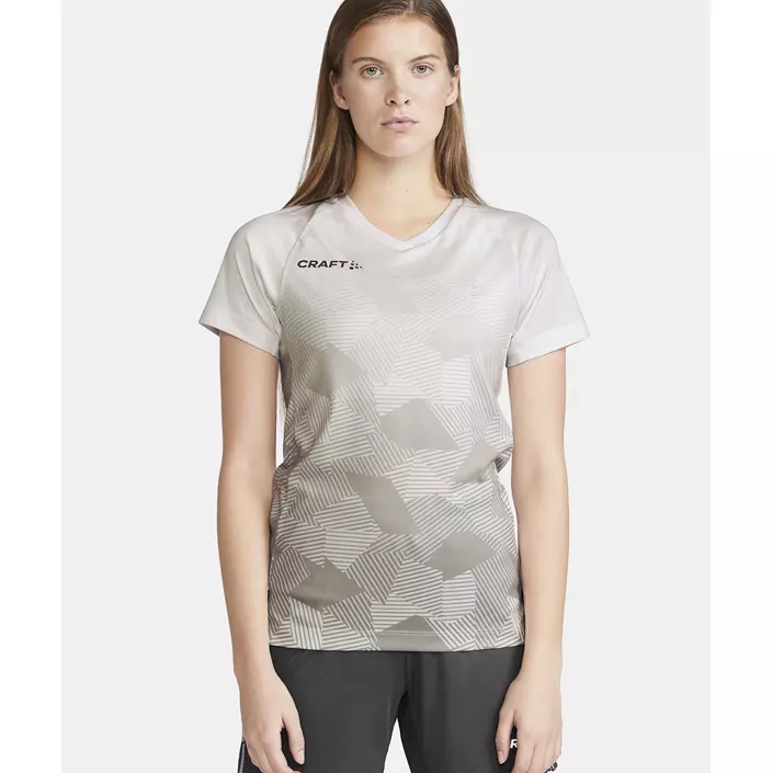 Craft Premier Fade Jersey Damen T-Shirt, White, large image number 5
