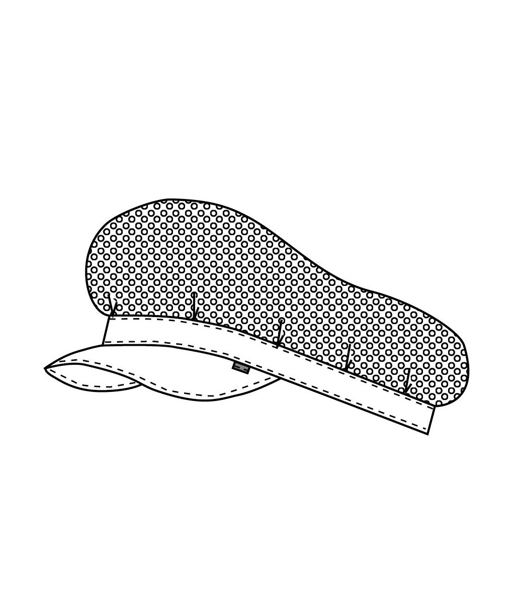 Nybo Workwear HACCP h&aring;rn&auml;t, Vit