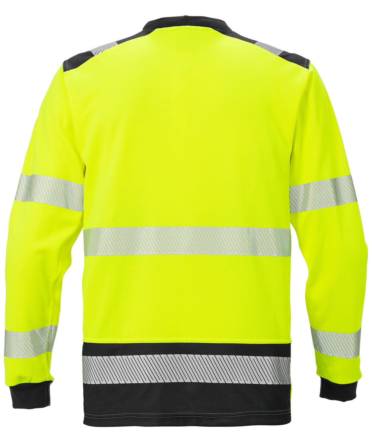 Fristads long-sleeved T-shirt 7724 THV, Hi-vis Yellow/Black, large image number 1
