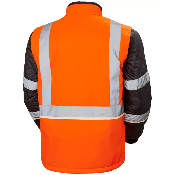 Helly Hansen UC-ME insulator jacket, Hi-vis Orange/Ebony, large image number 2