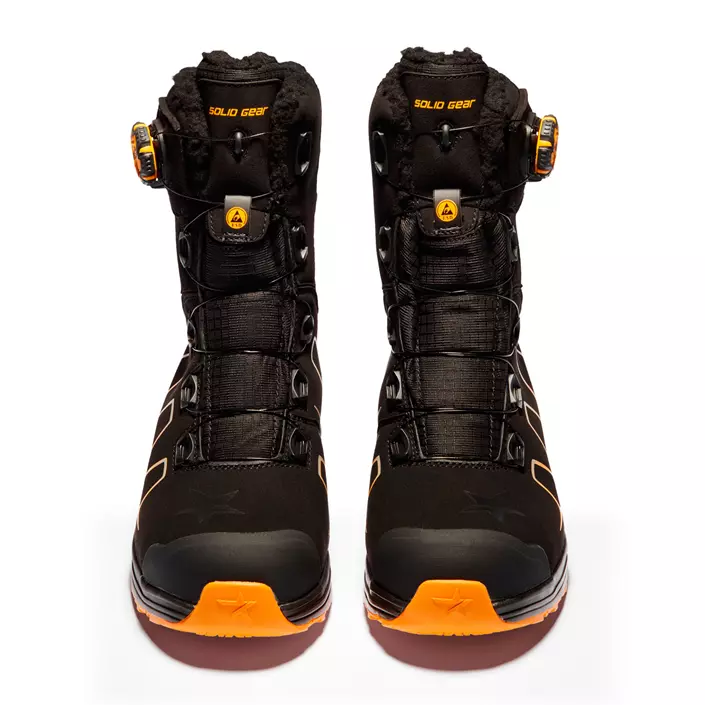 Solid Gear Shore winter safety boots S3, Black/Orange, large image number 4